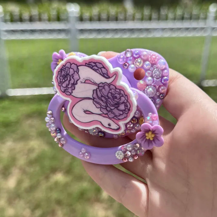 Purple Snake Paci