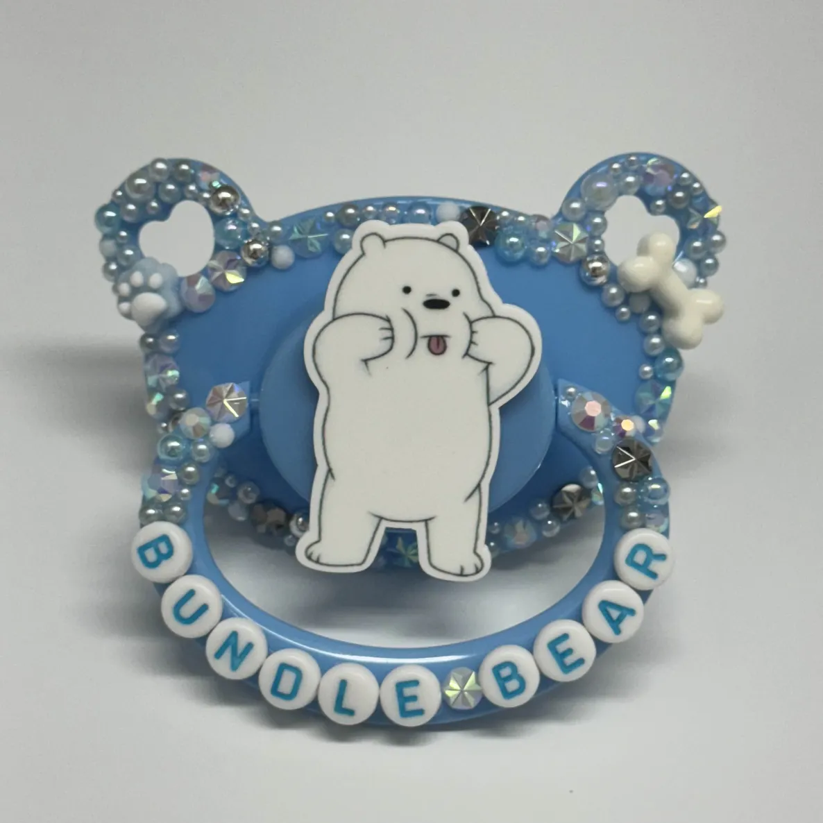 "Bundle Bear" Ice Bear Paci