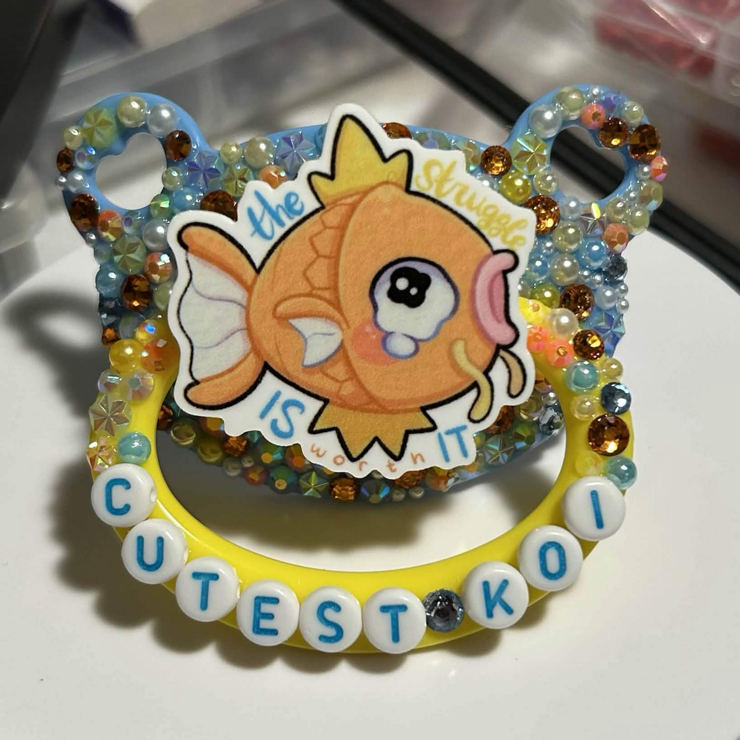 "Cutest Koi" Magikarp Paci