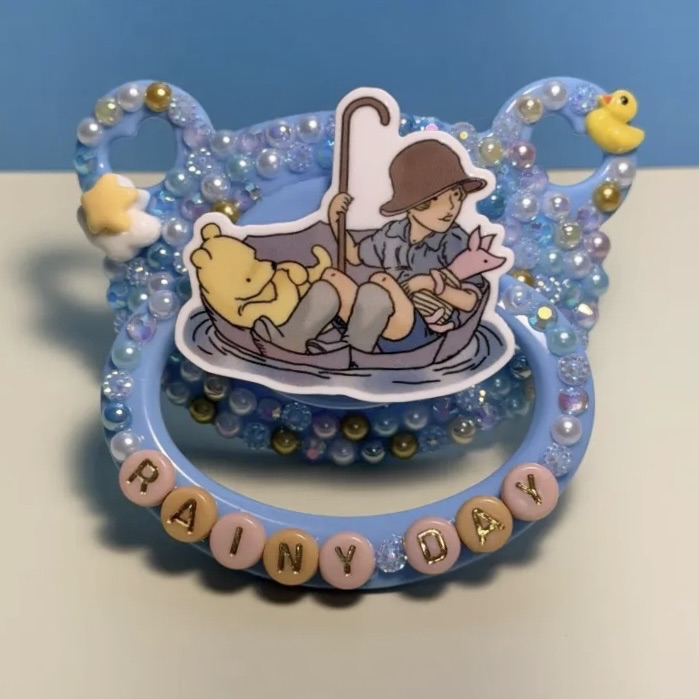 "Rainy Day" Hundred Acre Woods Paci