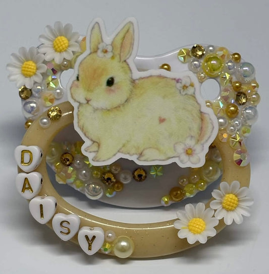 “Daisy” Adult Bunny Pacifier