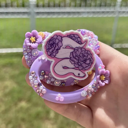 Purple Snake Paci