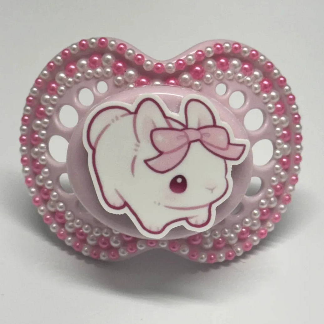 Pink Bunny Size 8 Paci