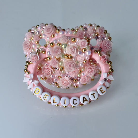 "Delicate" Floral Paci Remake