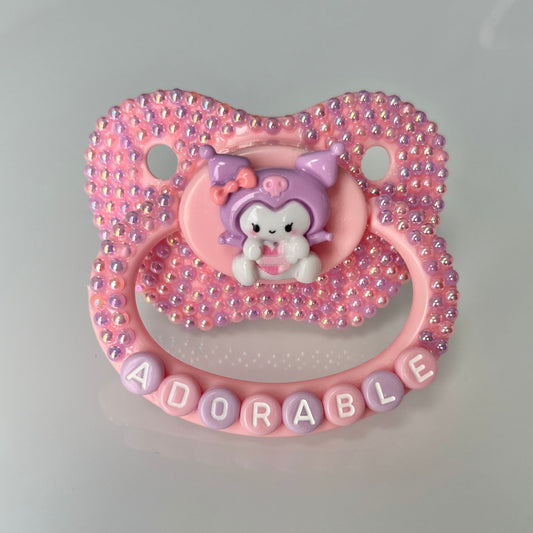 "Adorable" Kuromi Paci